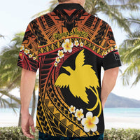 Melanesian Papua New Guinea Hawaiian Shirt Plumeria Bird of Paradise Tribal LT9 - Polynesian Pride
