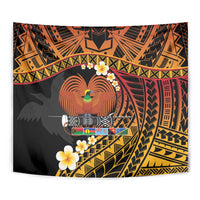 Melanesian Papua New Guinea Tapestry Plumeria Bird of Paradise Tribal LT9 - Polynesian Pride