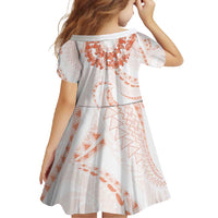 Aloha Lei Onaona Family Matching Mermaid Dress and Hawaiian Shirt Red Hawaiian Tribal Pattern LT9 - Polynesian Pride
