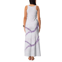 Aloha Lei Mikioi Family Matching Tank Maxi Dress and Hawaiian Shirt Purple Polynesian Tribal Tatau Pattern LT9 - Polynesian Pride