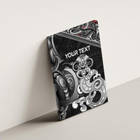 Personalised New Zealand Potae Pango Cricket Canvas Wall Art Special Maori Hei Tiki Tribal Tattoo LT9 - Polynesian Pride