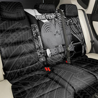 Custom Papua New Guinea Cricket Back Car Seat Cover Tribal Bird of Paradise Tattoo LT9 - Polynesian Pride