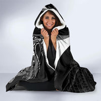 Custom Papua New Guinea Cricket Hooded Blanket Tribal Bird of Paradise Tattoo LT9 - Polynesian Pride