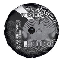 Custom Papua New Guinea Cricket Spare Tire Cover Tribal Bird of Paradise Tattoo LT9 - Polynesian Pride