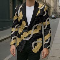 Aloha Melemele Hibiscus Pikake Lei Blazer Hawaiian Quilt Pattern