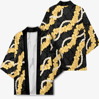 Aloha Melemele Hibiscus Pikake Lei Kimono Hawaiian Quilt Pattern LT9 - Polynesian Pride