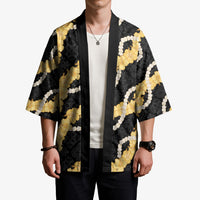 Aloha Melemele Hibiscus Pikake Lei Kimono Hawaiian Quilt Pattern LT9 - Polynesian Pride