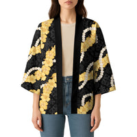 Aloha Melemele Hibiscus Pikake Lei Kimono Hawaiian Quilt Pattern LT9 - Polynesian Pride