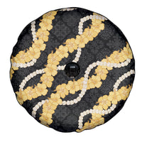 Aloha Melemele Hibiscus Pikake Lei Spare Tire Cover Hawaiian Quilt Pattern