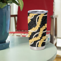 Aloha Melemele Hibiscus Pikake Lei Tumbler Cup Hawaiian Quilt Pattern