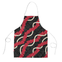 Aloha Ula'ula Hibiscus Pikake Lei Apron Hawaiian Quilt Pattern