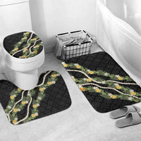 Puakenikeni Anthurium Pikake Lei Bathroom Set Hawaiian Quilt Pattern