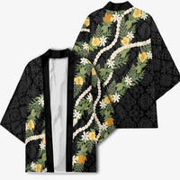 Puakenikeni Anthurium Pikake Lei Kimono Hawaiian Quilt Pattern LT9 - Polynesian Pride