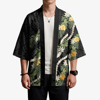 Puakenikeni Anthurium Pikake Lei Kimono Hawaiian Quilt Pattern LT9 - Polynesian Pride