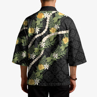Puakenikeni Anthurium Pikake Lei Kimono Hawaiian Quilt Pattern LT9 - Polynesian Pride
