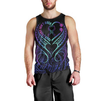 Personalised Your Story Isn't Over Men Tank Top Suicide Prevention Awareness Semicolon Heart
