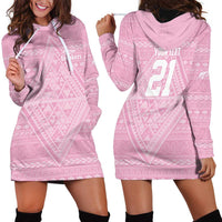Custom New Zealand Basketball Indigenous Hoodie Dress - Polynesian Pride