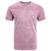 Custom New Zealand Basketball Indigenous T Shirt - Polynesian Pride