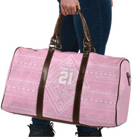 Custom New Zealand Basketball Indigenous Travel Bag - Polynesian Pride