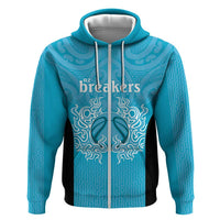 New Zealand Custom Zip Hoodie Fire Basketball Maori Tribal Sky Blue LT9 Zip Hoodie Blue - Polynesian Pride