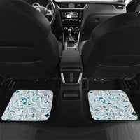 Custom New Zealand Aotearoa Car Mats Maori Paua Shell Indigenous - Polynesian Pride