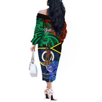 personalised-tafea-day-off-the-shoulder-long-sleeve-dress-vanuatu-sand-drawing-with-polynesian-pattern