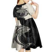 personalised-polynesia-fishing-kid-short-sleeve-dress-with-maori-hei-matau-fish-hook-gold-art