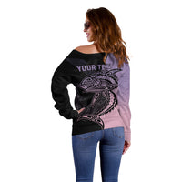 personalised-polynesia-fishing-off-shoulder-sweater-with-maori-hei-matau-fish-hook-pastel-art