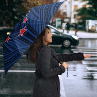 Rugby Toa Samoa Umbrella Samoa mo Samoa Island Warrior Pride - Polynesian Pride