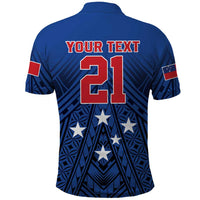 Custom Rugby Toa Samoa Polo Shirt Samoa mo Samoa Strength in Tatau - Polynesian Pride