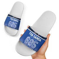 Toa Samoa 685 Slide Sandals Uso Aso Uma For Life For Samoa - Polynesian Pride