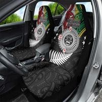 Aotearoa and Cook Islands Mo Te Tiriti Car Seat Cover New Zealand Honour The Treaty Ake!Ake!Ake! LT9 - Polynesian Pride