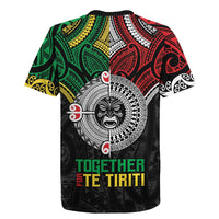 Aotearoa and Cook Islands Mo Te Tiriti Rugby Jersey New Zealand Honour The Treaty Ake!Ake!Ake! LT9 - Polynesian Pride