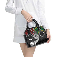Aotearoa and Cook Islands Mo Te Tiriti Shoulder Handbag New Zealand Honour The Treaty Ake!Ake!Ake! LT9 - Polynesian Pride