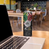 Aotearoa and Cook Islands Mo Te Tiriti Skinny Tumbler New Zealand Honour The Treaty Ake!Ake!Ake! LT9 - Polynesian Pride