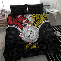 Aotearoa and Niue Mo Te Tiriti Bedding Set New Zealand Honour The Treaty Ake!Ake!Ake! LT9 - Polynesian Pride
