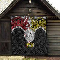 Aotearoa and Niue Mo Te Tiriti Quilt New Zealand Honour The Treaty Ake!Ake!Ake! LT9 - Polynesian Pride