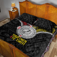 Aotearoa and Niue Mo Te Tiriti Quilt Bed Set New Zealand Honour The Treaty Ake!Ake!Ake! LT9 - Polynesian Pride