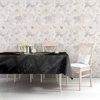 Aotearoa and Niue Mo Te Tiriti Tablecloth New Zealand Honour The Treaty Ake!Ake!Ake! LT9 - Polynesian Pride