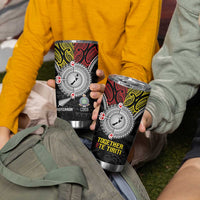 Aotearoa and Niue Mo Te Tiriti Tumbler Cup New Zealand Honour The Treaty Ake!Ake!Ake! LT9 - Polynesian Pride
