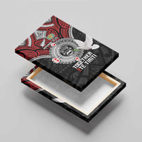 Aotearoa and Tonga Mo Te Tiriti Canvas Wall Art New Zealand Honour The Treaty Ake!Ake!Ake! LT9 - Polynesian Pride