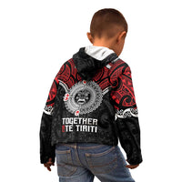 Aotearoa and Tonga Mo Te Tiriti Kid Hoodie New Zealand Honour The Treaty Ake!Ake!Ake! LT9 - Polynesian Pride