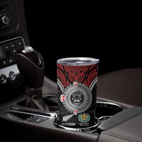 Aotearoa and Tonga Mo Te Tiriti Tumbler Cup New Zealand Honour The Treaty Ake!Ake!Ake! LT9 - Polynesian Pride