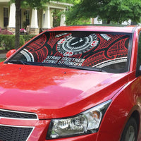 Aotearoa Proud To Be Maori Auto Sun Shade New Zealand Fight Together LT9 - Polynesian Pride