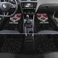 Aotearoa Proud To Be Maori Car Mats New Zealand Fight Together LT9 Set 4pcs Red - Polynesian Pride
