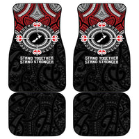 Aotearoa Proud To Be Maori Car Mats New Zealand Fight Together LT9 - Polynesian Pride