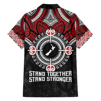 Aotearoa Proud To Be Maori Family Matching Short Sleeve Bodycon Dress and Hawaiian Shirt New Zealand Fight Together LT9 - Polynesian Pride