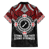 Aotearoa Proud To Be Maori Family Matching Tank Maxi Dress and Hawaiian Shirt New Zealand Fight Together LT9 - Polynesian Pride