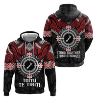 Aotearoa Proud To Be Maori Hoodie New Zealand Fight Together LT9 - Polynesian Pride