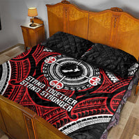 Aotearoa Proud To Be Maori Quilt Bed Set New Zealand Fight Together LT9 - Polynesian Pride